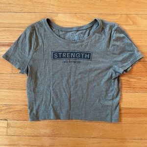 LVD Fitness, Women’s Athletic Cropped Tee